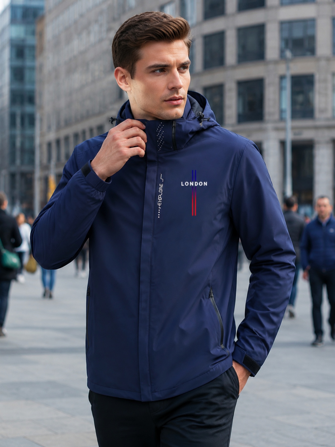 Outdoor Adventure Outfit - Baharlık Dış Mekan Fermuarlı Ceket -