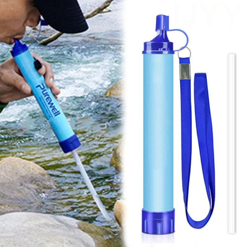 Outdoor Adventure Backpack - Sırt Çantasıyla Taşınabilir Su Filtresi Pipeti