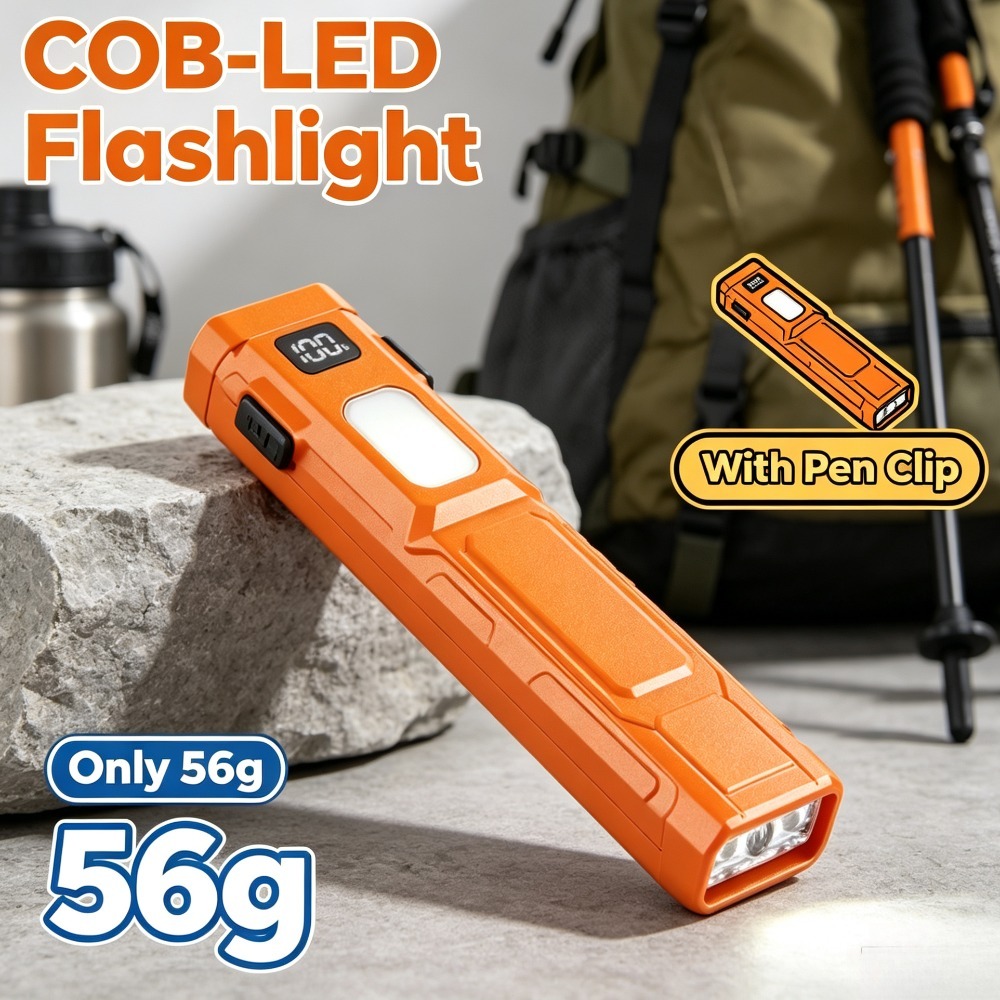 Outdoor Adventure Trips - COB LED EDC El Feneri Kalem