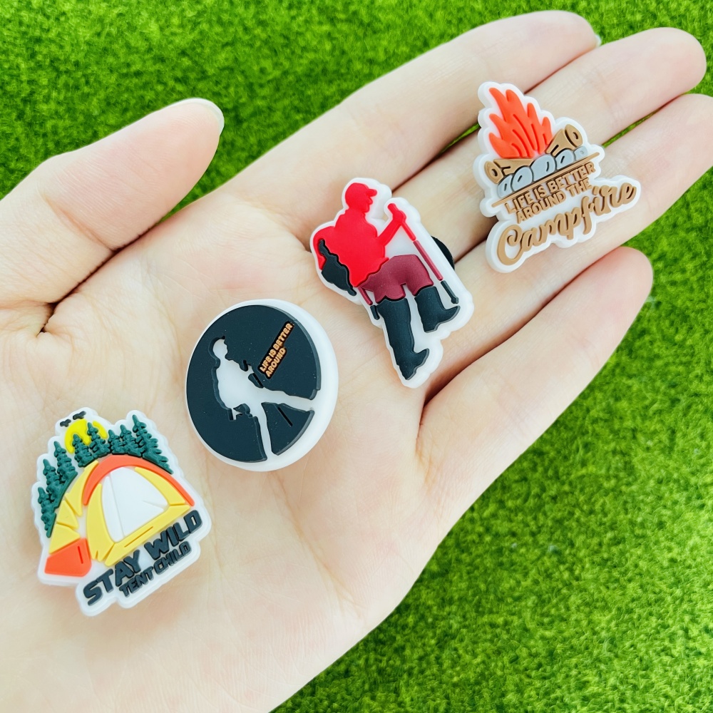 16 Adet Kamp Ayakkabı Süsleri, - Outdoor Adventure Birthday Party incelemesi ve fiyatı