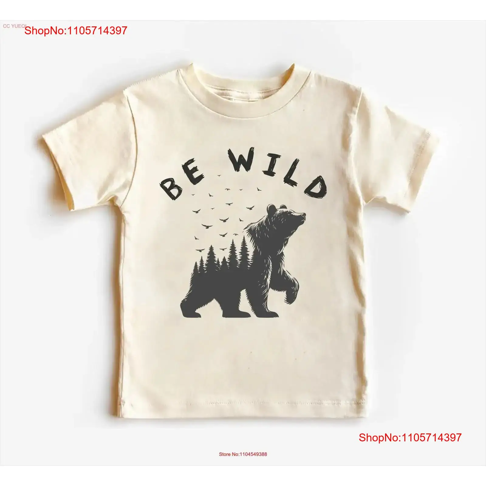 Be Wild Baby T Shirt Bodysuit  - Outdoor Adventure Outfit incelemesi ve fiyatı
