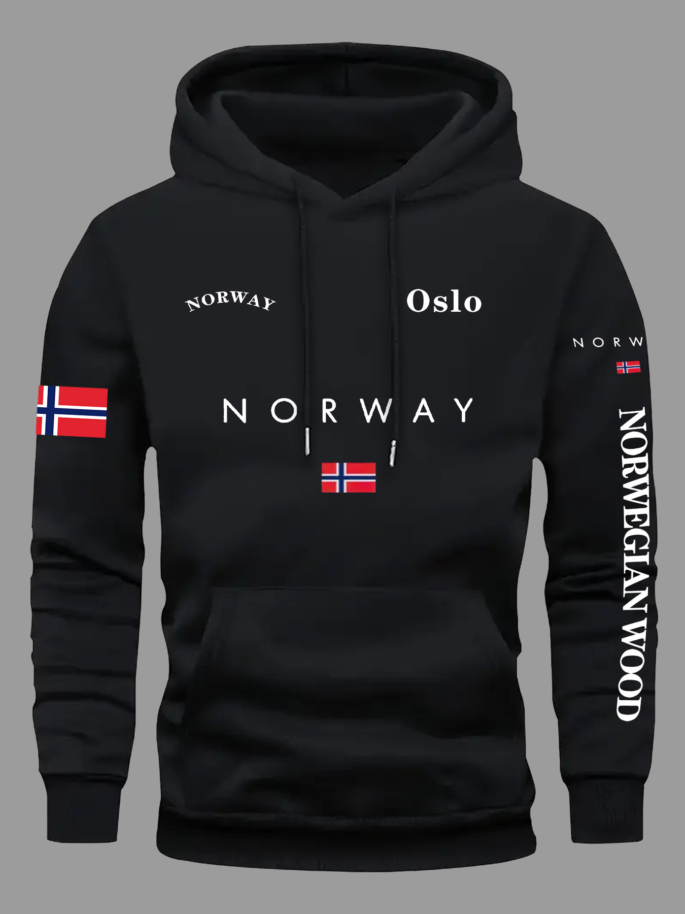 NORVEÇ Bayrağı Kapüşonlular Er - Outdoor Adventure Outfit incelemesi ve fiyatı