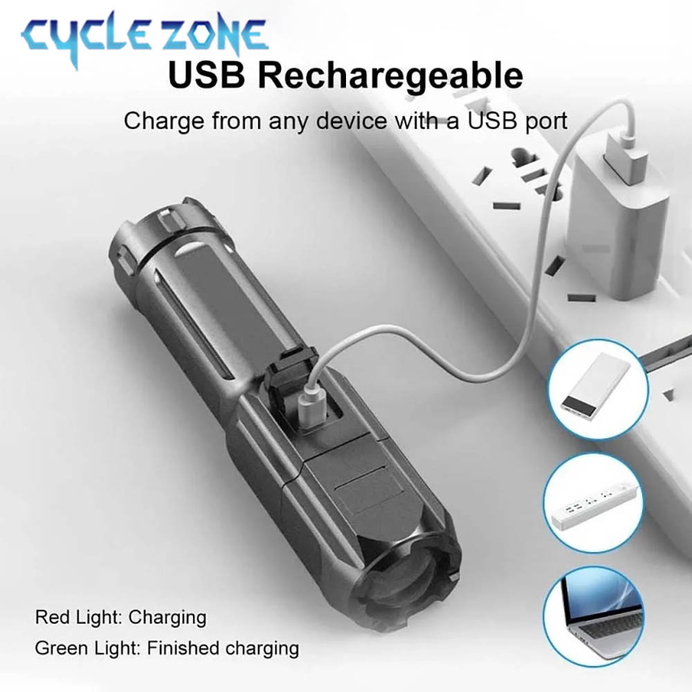 Taşınabilir LED El Feneri USB  - Outdoor Adventure Zone incelemesi ve fiyatı