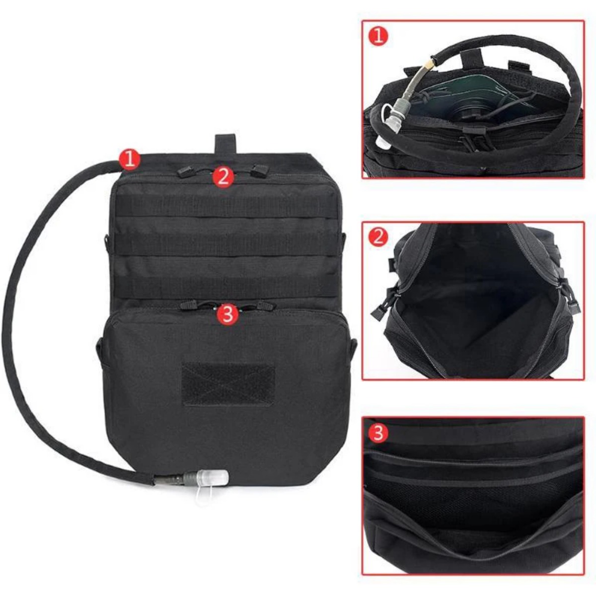Açık Molle çanta kamp sıvı alı - Outdoor Adventure Backpack incelemesi ve fiyatı