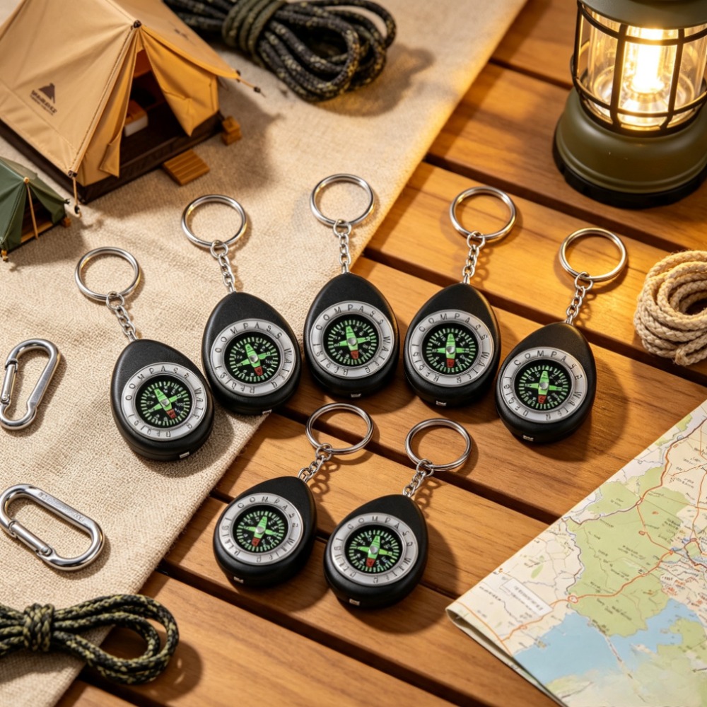 5 Adet Küçük Su Geçirmez Pusul - Outdoor Adventure Birthday Party incelemesi ve fiyatı