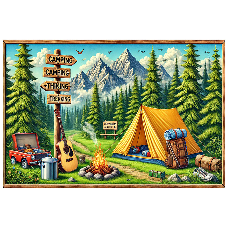 1 kamp ve açık hava macera ark - Outdoor Adventure Birthday Party incelemesi ve fiyatı
