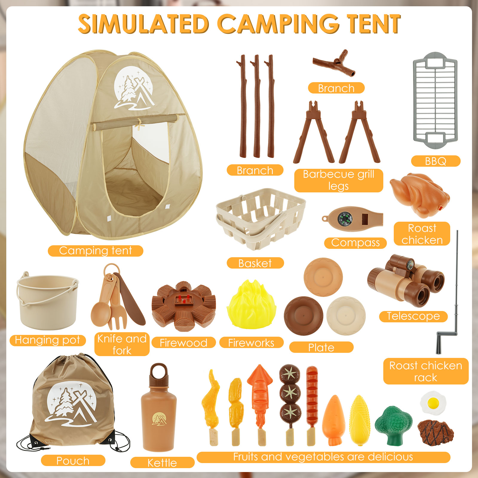 Çocuklar Kamp Oyuncak Seti Çad - Outdoor Adventure Kit For Kids incelemesi ve fiyatı